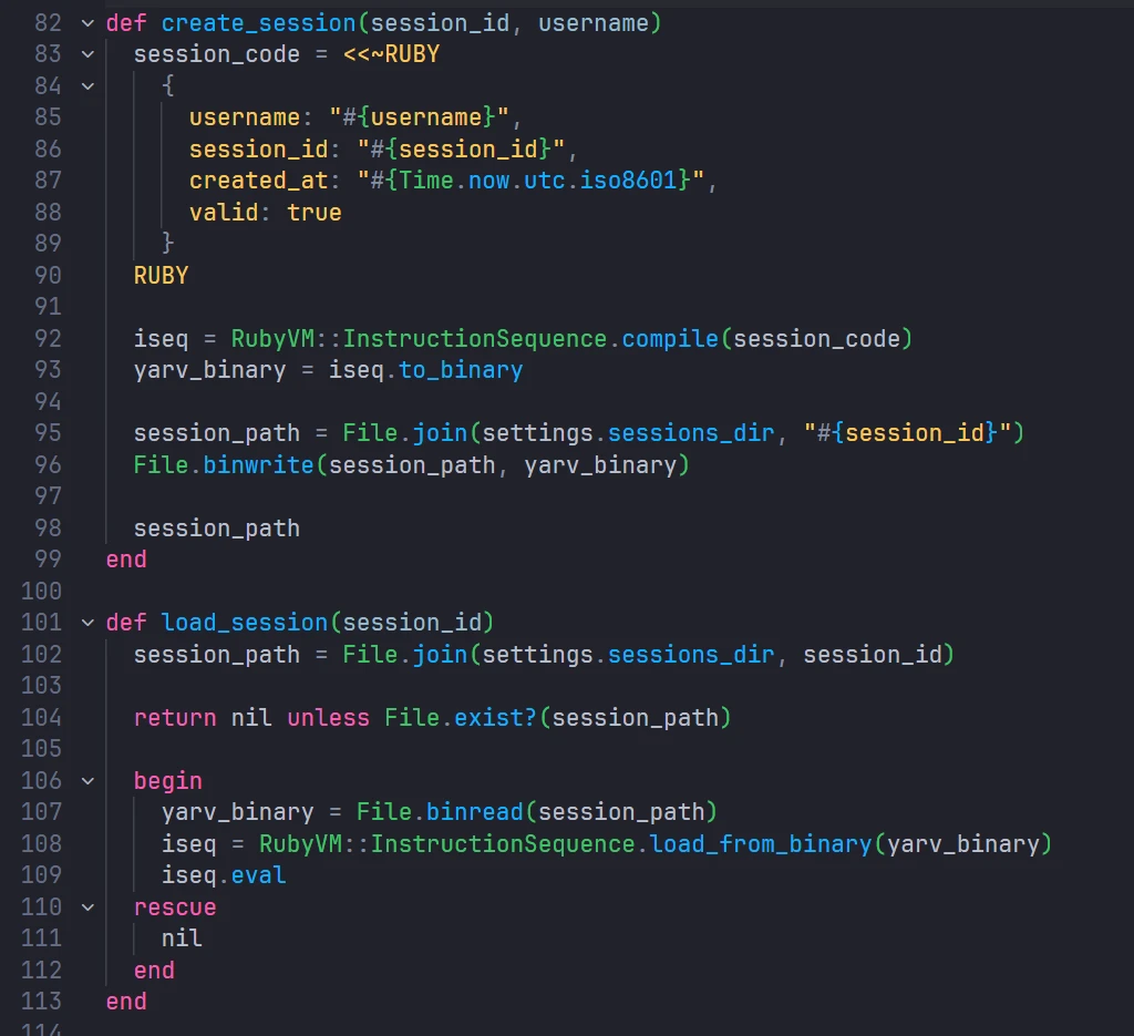 Session load_from_binary sink